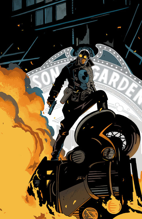 cantstopthinkingcomics:Lobster Johnson by Tonci Zonjic