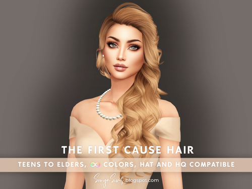 sonyasimscc:DOWNLOAD (CURRENT WEEK)♠ The First Cause Hair *PATREON*♠ The Stone Rolled 