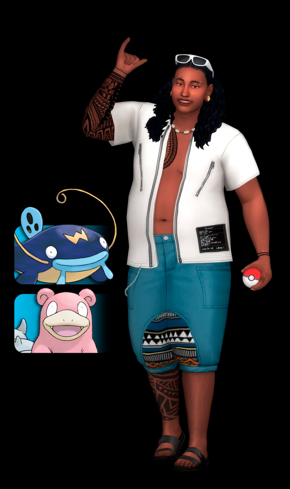 POKEMON TRAINERS -WATER TYPE