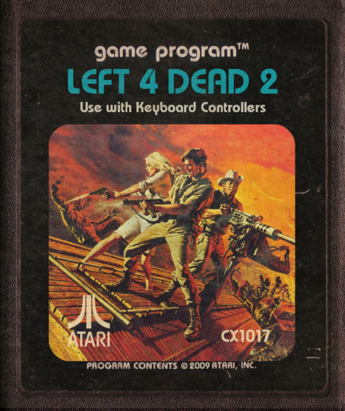 laughingsquid:  Modern-Day Video Games Reimagined as Retro Atari Cartridges 