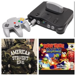 A little post X-mas gifts for myself 👌 fuck exes who won&rsquo;t give back childhood video games 💁 #n64 #americanstraightedge #mydiddykong #bringsalltheboystotheyard