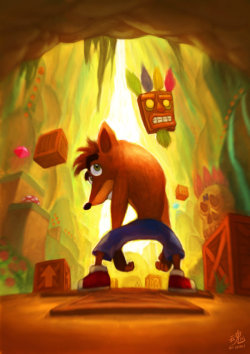 theomeganerd:  Crash Bandicoot by Ry-Spirit