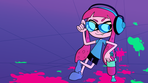 dinnerjoe:Here’s the artwork I did for @shadrow‘s cool Splatoon song