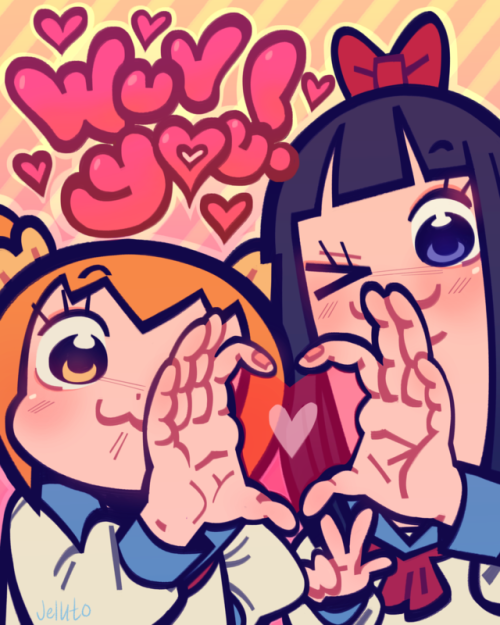 pop team epic print i sold at animeNYC(which sold out….to my amazement…)twitter / ko-f