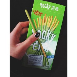 ~ greentea pocky my love  (på/i Chocolate