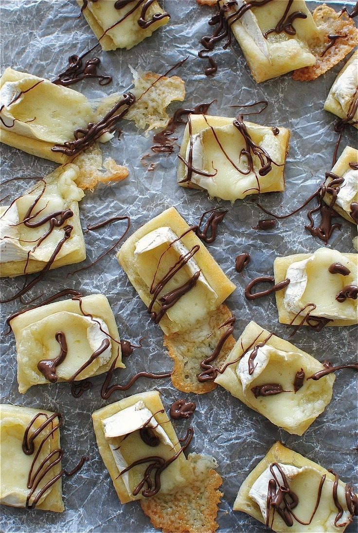 Nutella Brie Bites