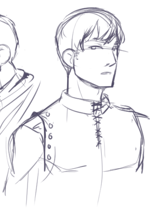 I spend alot of time just trying to figure out a nice way to draw Merlin. 