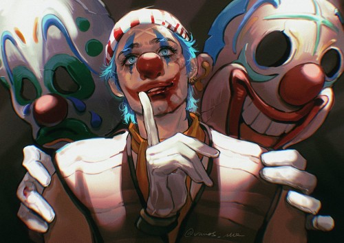 Random Pictures Of Everyone's Favourite Clown I've Collected Today! If Anyone Knows The Artists Please