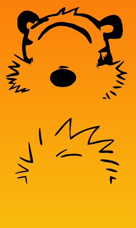 &ldquo;Minimalist C&amp;H phone background&rdquo; on /r/calvinandhobbes ift.tt/1W