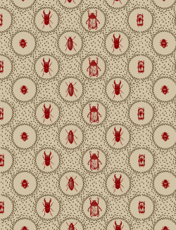 mashamorevna:  Beetle Pattern by Holly Trill 