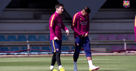neymar-jr-world:  FC Barcelona Training Session [11.04.16] 