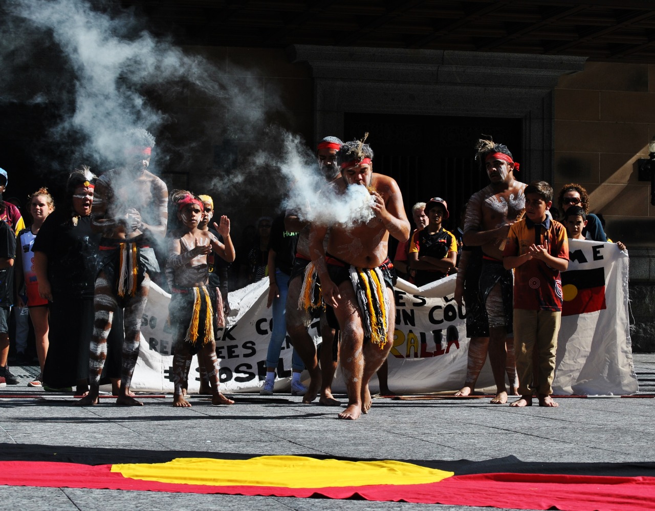 nativeundercover:  deliciousfriend:  Over 3000 people rallied and marched in Brisbane