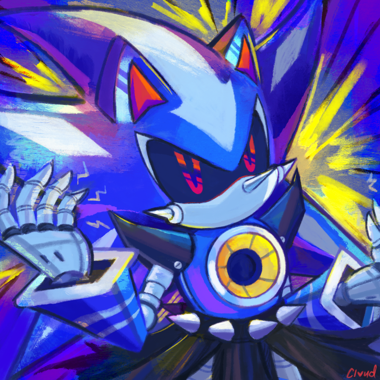 Pixilart - Neo Metal Sonic by Rufus