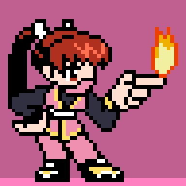 I've Already (kind Of) Said It On My DeviantArt, But I've Recently Redesigned My KOF OC, Uta!