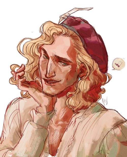 ghostcupdraws:«As far as the foppish Dandelion was concerned, he was regularly mistaken for an elf o