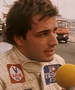 ELIO DE ANGELIS During 1981 PRE-SEASON TESTING
