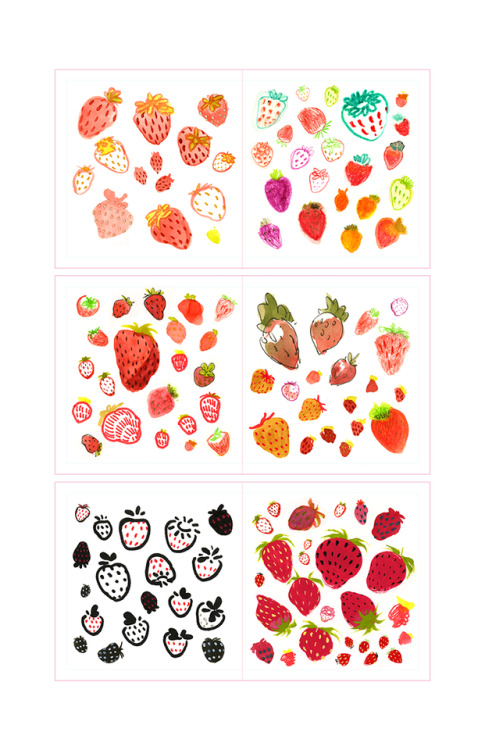 numbersarepeopletoo:small strawberry zine