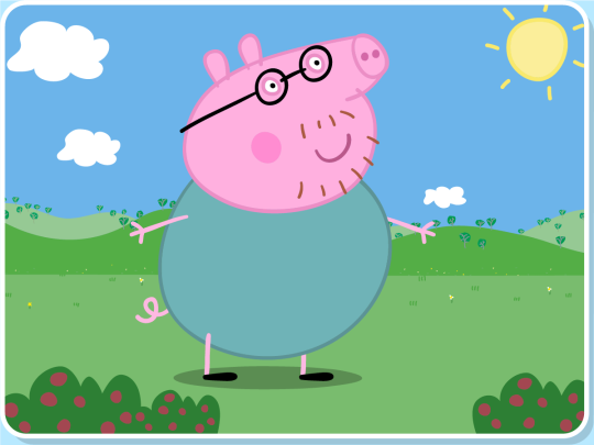 gayreinhardt: gayreinhardt:  daddy pig is a bear  