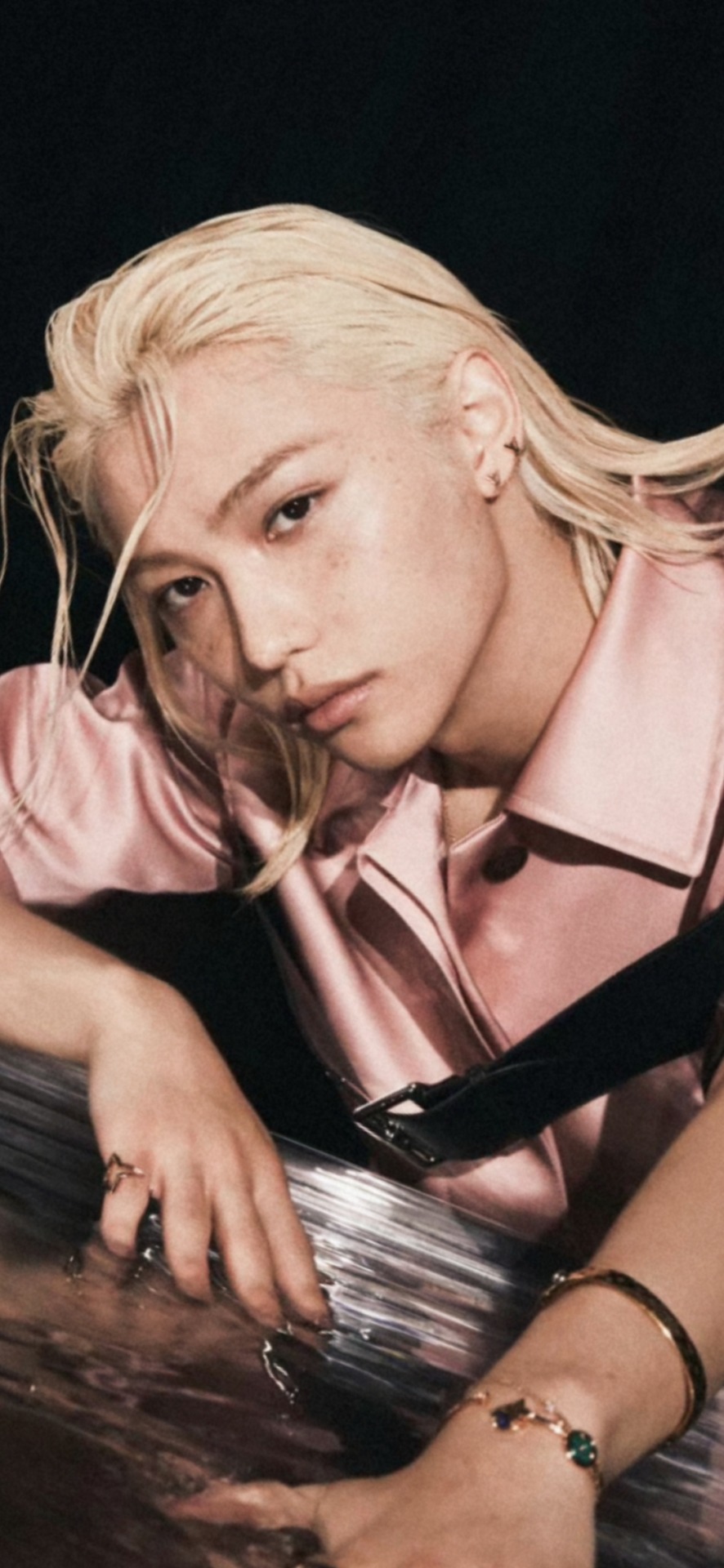 Lee Felix With Louis Vuitton For W Korea Wallpapers.