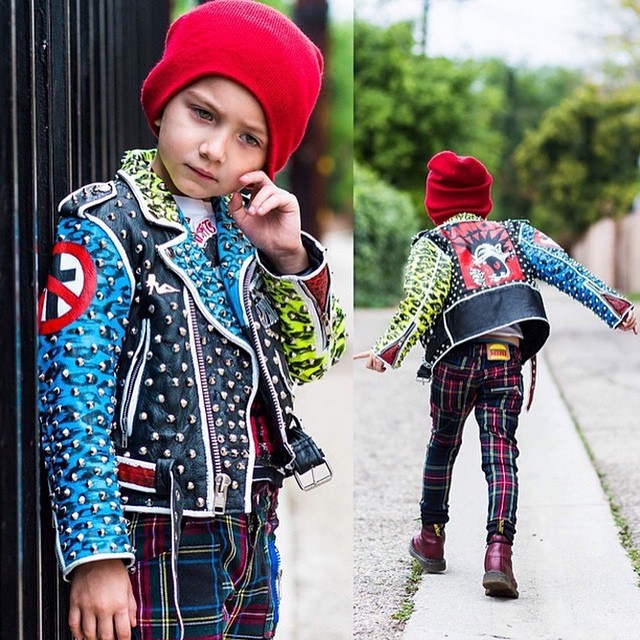 I’ma start making punk jackets for kids. That’s my next move cuz just think how