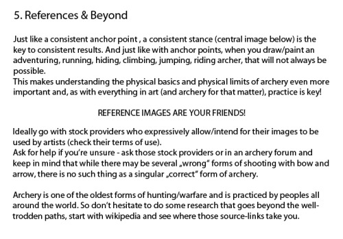 halfarsedhermit: Spent the last two days working on this little archery guide in art and writing. Co