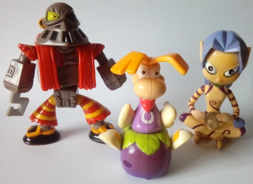 I was finally able to get my hands on some of the elusive Rayman 2 McDonald’s toys. Owning my own Ra