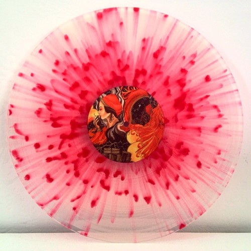 Summoner - Phoenix | Ultra Clear with Red Heavy Splatter Vinyl