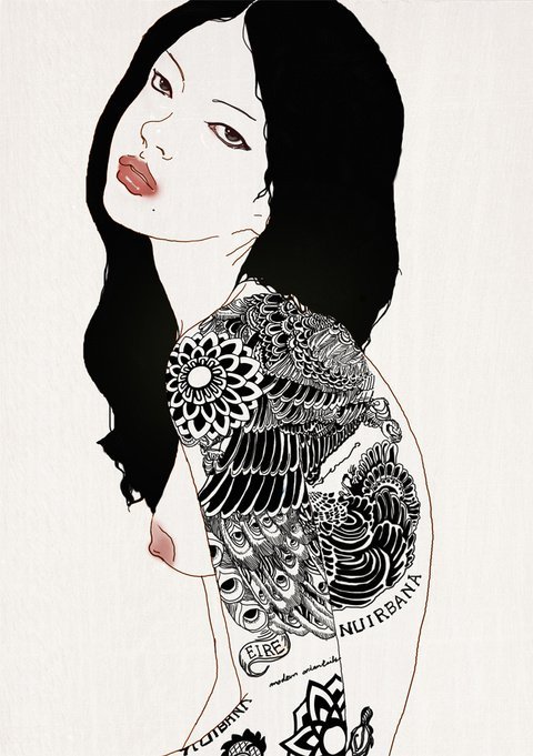 Jo In Hyuk, 문신녀 (tattooed lady)