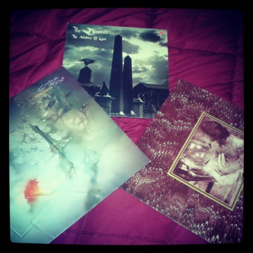 My Babies.[Shadow of Love EP - The Damned, Pearly dewdrops’ drops - Cocteau Twins, Sunburst and Snowblind - Cocteau Twins]