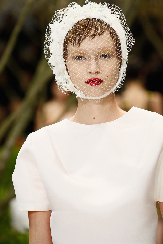 Anabela Belikova at Christian Dior Haute Couture... - Chic As F**k