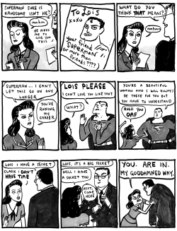 popgoesthereader:  Lois Lane, Reporter by Kate Beaton 