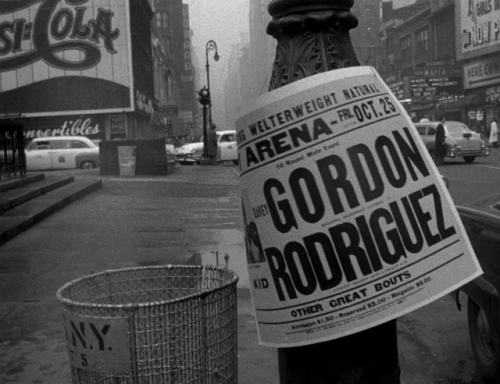365filmsbyauroranocte:  Killer’s Kiss (Stanley Kubrick, 1955)
