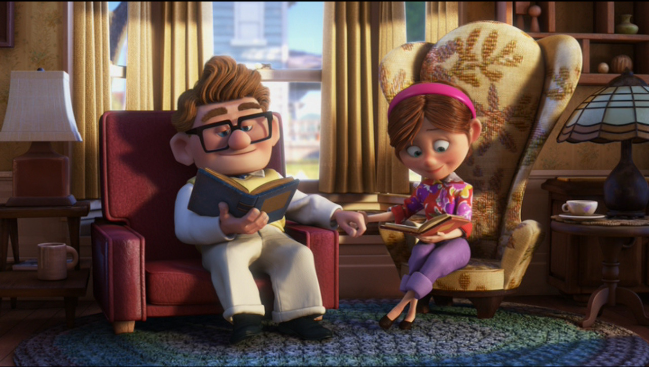 disneypixar:  In honor of Valentine’s Day, we present to you Carl and Ellie’s