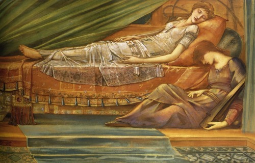 The Sleeping Princess, Edward Burne Jones