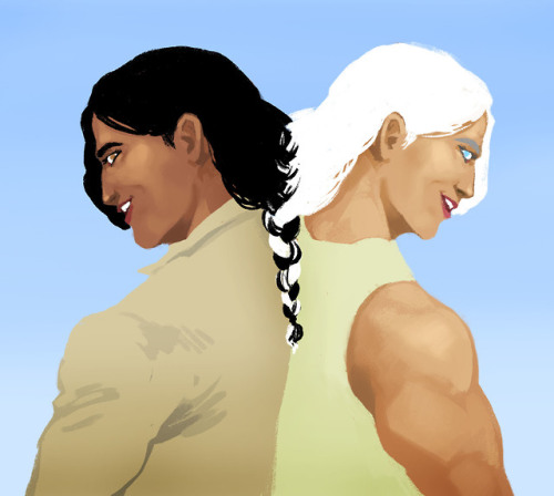 Apollo: existsMe: and now I have THREE OF THEM of which two have long hair to make a double braid! 