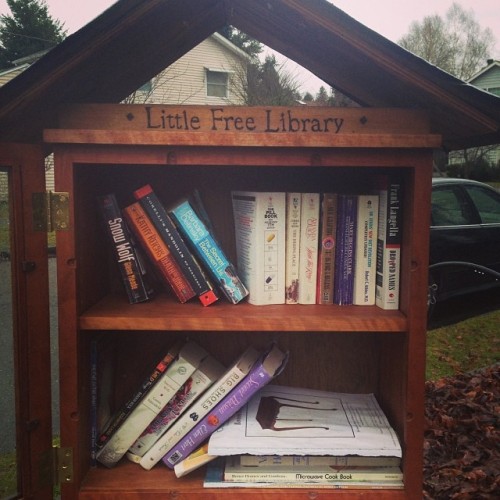 The Little Free Library. #wedgwood #seattle