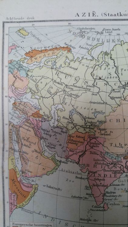 mapsontheweb: Border Uncertainties: 1920 map published during Polish-Soviet War and before signing o