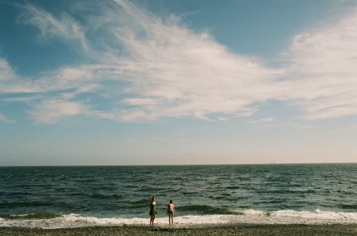 Dallas Road Beach, Vancouver Island. 