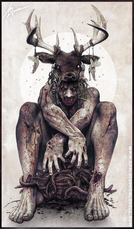 XXX christopherlovell:  Horned God - Christopher photo