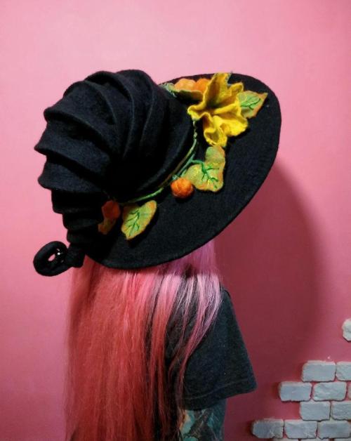 snootyfoxfashion:Handmade Felt Witch Hats from WitcheryStorex / x / x / x / xx / x / x / x / x