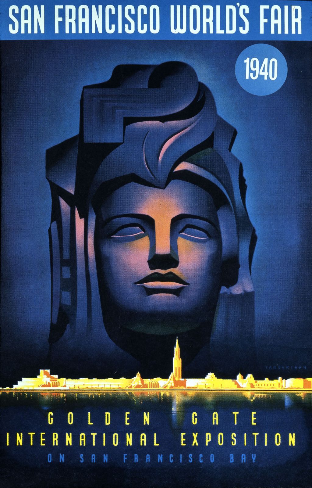 vntgtravel:  San Francisco World’s Fair Poster, 1940 