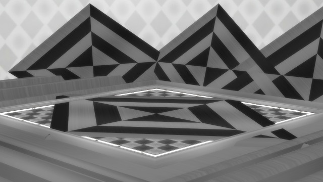 Black and white stage (by a_i_sa)Download #mmd#mikuMikuDance#mikumikudance#stage #Black and White