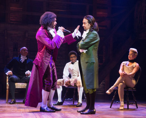 tzikeh:minutemanworld:The New York Times compares 1776 and Hamilton, with such categories as:Most Me