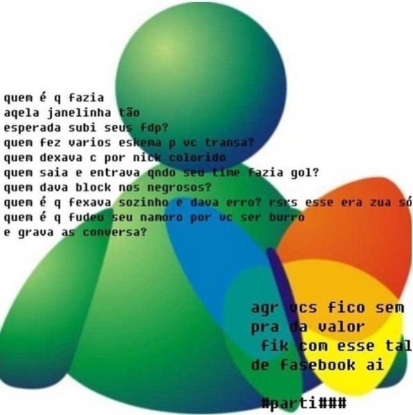 saudades!!!!!!! cada subnick uma indireta