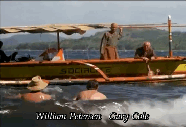 el-mago-de-guapos: Gary Cole &amp; William Petersen Kiss the Sky (1998) 