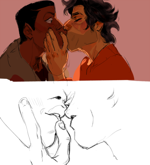 shacklefunk:i dont draw poe in the awful orange jumpsuit nearly enough