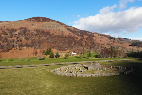 Dundurn Hillfort and St Fillans Chapel I love coming back to this hillfort because the scenery here 