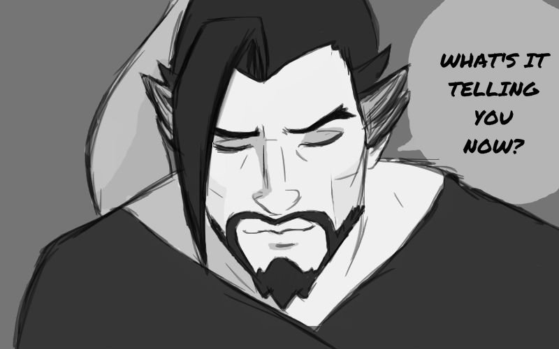 over-etch-a-sketch:  He really charmed the pants off of Hanzo, huh? This was totally