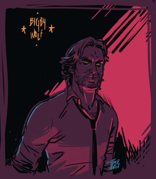 Sunday doodle - Bigby—— Get early access to my art and WIPS supporting me on Patreon or 