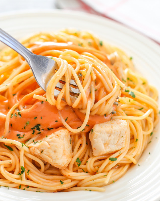 do-not-touch-my-food:Bang Bang Chicken Pasta